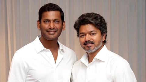 ‘நடிகர் சங்க கட்டிடத்தை முதலமைச்சர் விஜய்தான் திறந்து வைப்பார்’ - விஷால்! 