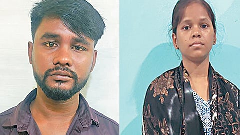 கள்ளக்காதலில் ஈடுபட்டு மிரட்டல் விடுத்ததால் பெண்ணை தீர்த்துக் கட்டினோம்- வடமாநில தம்பதி வாக்குமூலம்