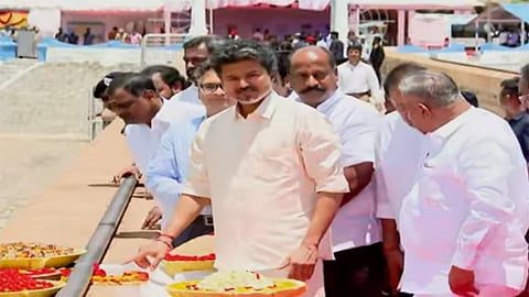 cm vijay - mettur dam