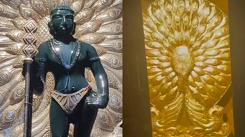 கோவிலில் இருந்த மரகத முருகன்  சிலை - சிலை மாயமானதால் காலியாக உள்ள பீடம்