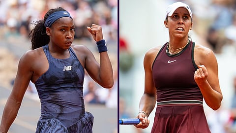 coco gauff, madison keys