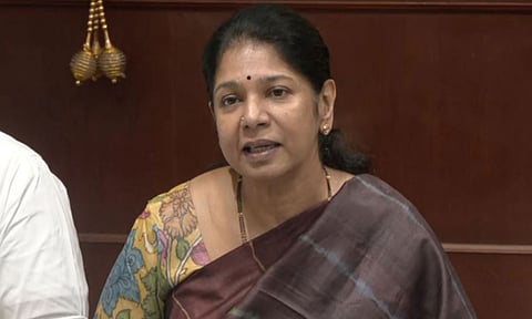 DMK MP Kanimozhi