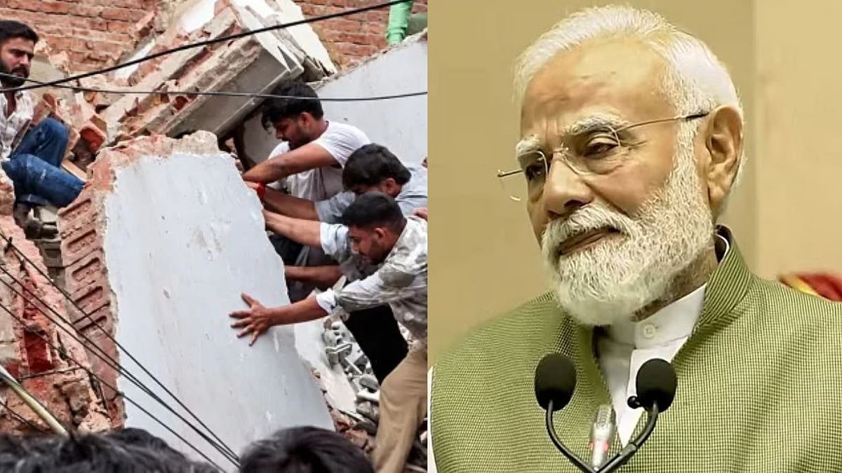 மிகுந்த வேதனையளிக்கிறது.. டெல்லி மாணவர் விடுதி இடிந்த விபத்துக்கு பிரதமர் மோடி இரங்கல் 