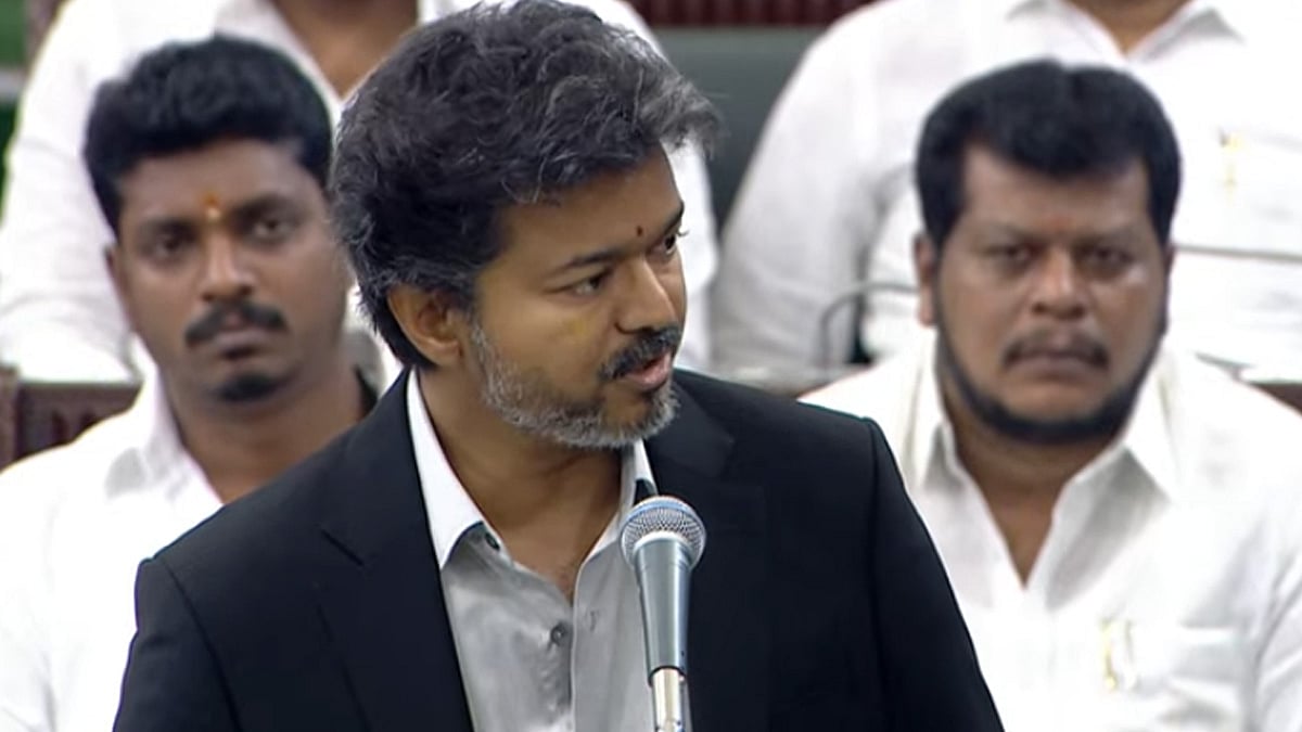 அண்ணா, எம்ஜிஆர், என்டிஆருக்கு பின் விஜய் தான் - சட்டசபையில் முதலமைச்சர் விஜய்