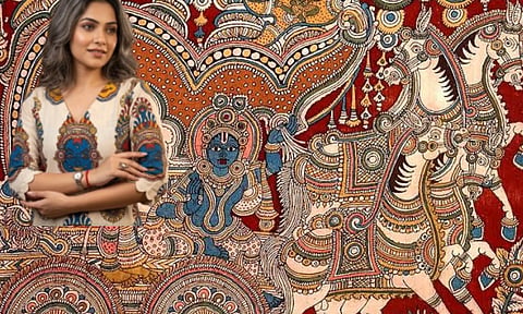 Kalamkari Kurti  
