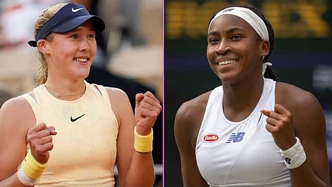 coco gauff, mirra andreeva
