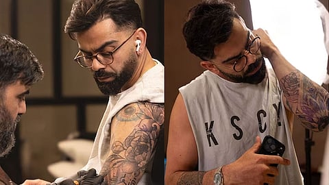 Virat Kohli's tattoos