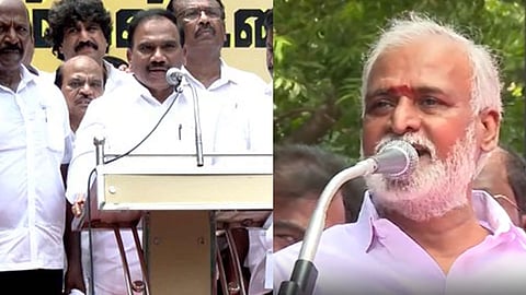 ஆ.ராசா- சேகர்பாபு