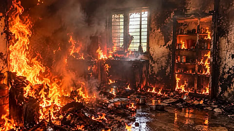 Refrigerator explosion 