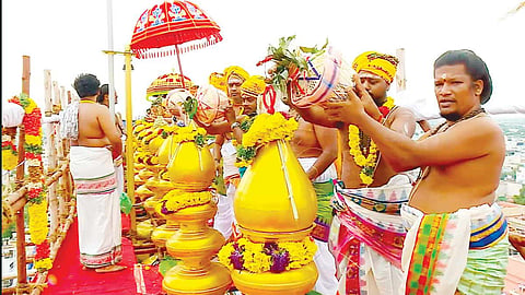 Meenakshi amman temple Kumbhabhishekam
