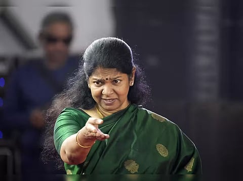 MP Kanimozhi