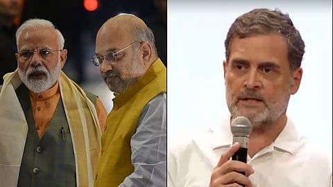 Modi, Shah and Rahul