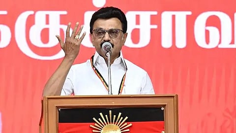 “நடிப்பை நிறுத்திவிட்டேன் என்று கூறிவிட்டு மக்கள் முன்பு நடித்து கொண்டிருக்கும் விஜய்க்கு சில கேள்விகள்!” - மு.க.ஸ்டாலின் அறிக்கை!