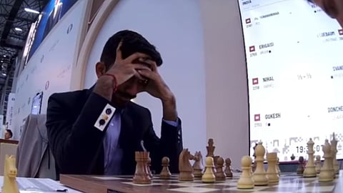 Gukesh chess olympiad