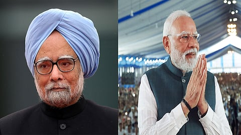  Narendra Modi-Manmohan Singh