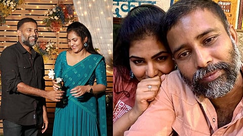 பிரபல தொகுப்பாளினியை காதலிக்கும் நடிகர் அட்டக்கத்தி தினேஷ்... விரைவில் திருமணம்?