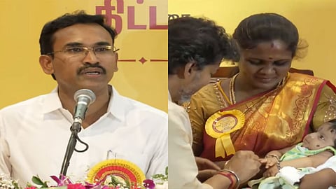 Minister Arunraj - CM Vijay
