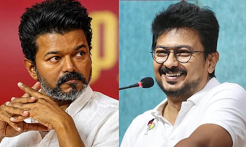 TN CM Vijay- Udhayanithi stalin