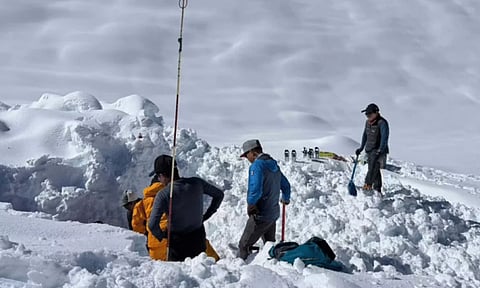 Avalanche in Nepal