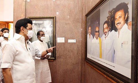 DMK Leader MK Stalin