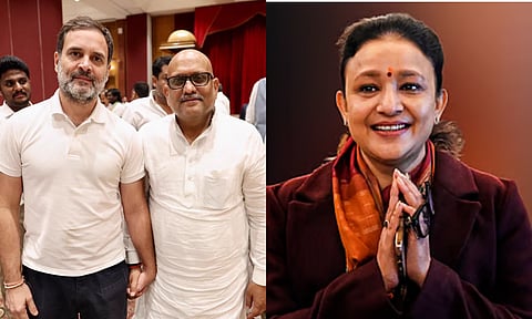 Rahul Gandhi  - AjayRai - Aradhana Mishra