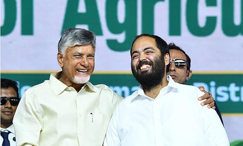 AnantAmbani - ChandrababuNaidu 