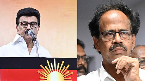 மு.க. ஸ்டாலின்- வீரபாண்டியன்