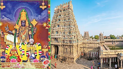ஆழ்வார்கள் போற்றி பரவிய உலகளந்த பெருமாள்