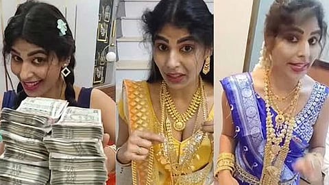 பெண் ‘யூ டியூபர்’ மதுமிதா 