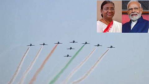 Air force day - President Droupadi murmu - PM Modi