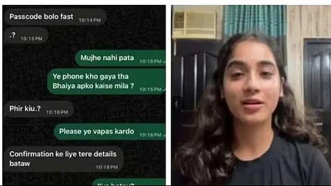 Thief steals iPhone from Kaushiki Dhyani