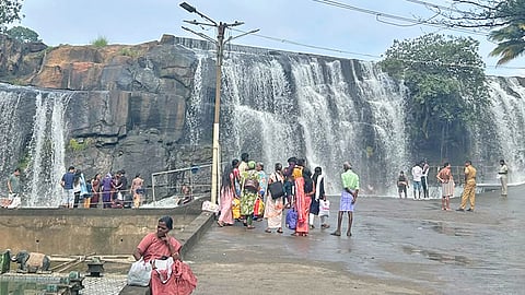 குமரி மாவட்டத்தில் நீர்ப்பிடிப்பு பகுதிகளில் மழை