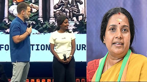 ராகுல் காந்தி மாணவர்களின் குரல்