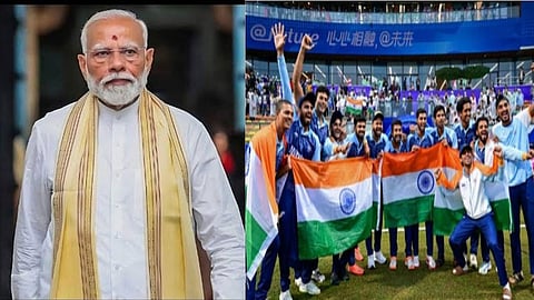  Prime Minister Modi-Indian cricket team
