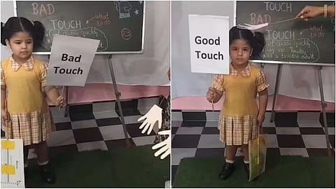 Teacher's Video on Good Touch and Bad Touch