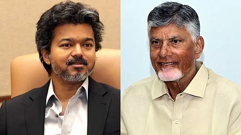 Vijay and chandrababu naidu