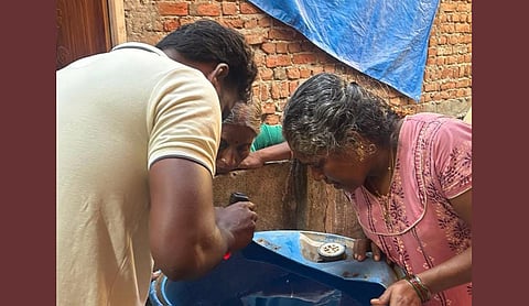 தஞ்சை மாநகராட்சி பகுதிகளில் டெங்கு கொசு ஒழிப்பு பணி தீவிரம் 
