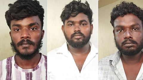 கைதான சந்துரு, லோகேஷ், கிருஷ்ணன்