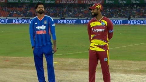 File Pic: INDvsWI Toss