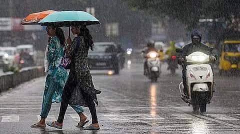heavy rain
