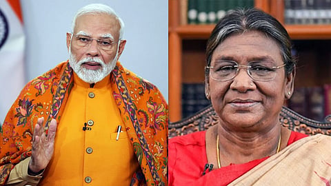 பிரதமர் மோடி, ஜனாதிபதி திரௌபதி முர்மு