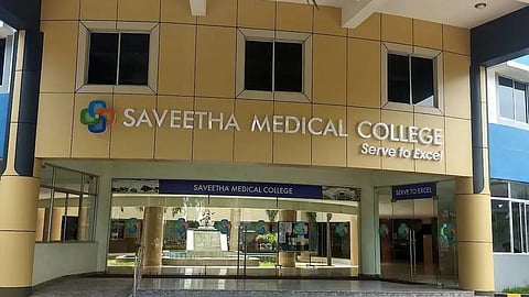 மாணவர்களிடம் அதிக கட்டணம் வசூல் - சவீதா கல்லூரிமீது நடவடிக்கை எடுக்க தேசிய மருத்துவ ஆணையத்திற்கு தமிழ்நாடு அரசு வலியுறுத்தல்!