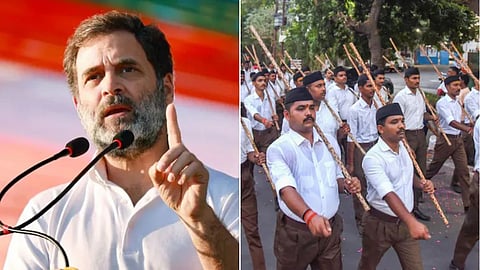 Rahul Gandhi accuses RSS