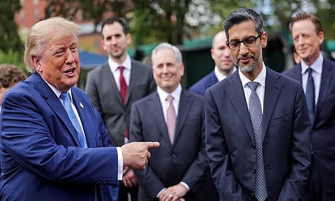 America president Trump- Sundhar pichai