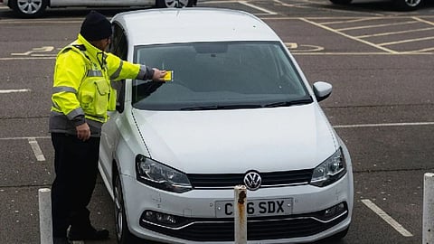 England parking incident - Man fined ₹3 lakh