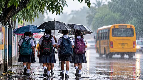 கனமழை - புதுச்சேரி, காரைக்காலில் அனைத்து பள்ளிகளுக்கும் விடுமுறை