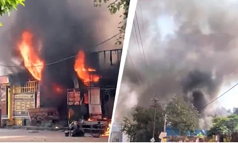 Noida Fire Accident 