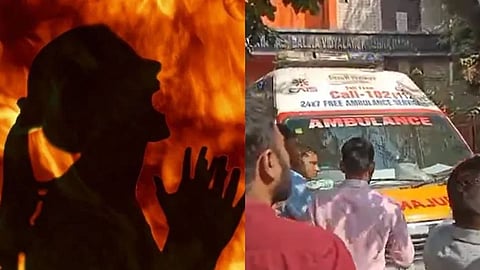 டெல்லியில் தீக்குளித்து தற்கொலை 