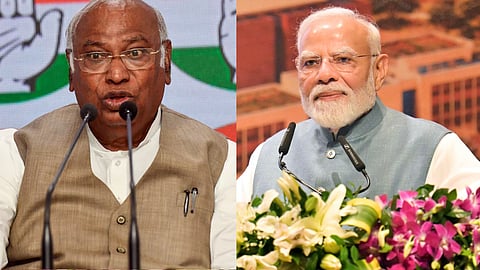 Kharge and Modi