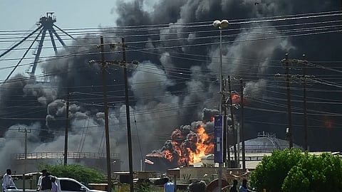 Sudan Drone Attack Site